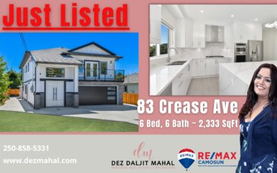 Just Listed-83 Crease Ave